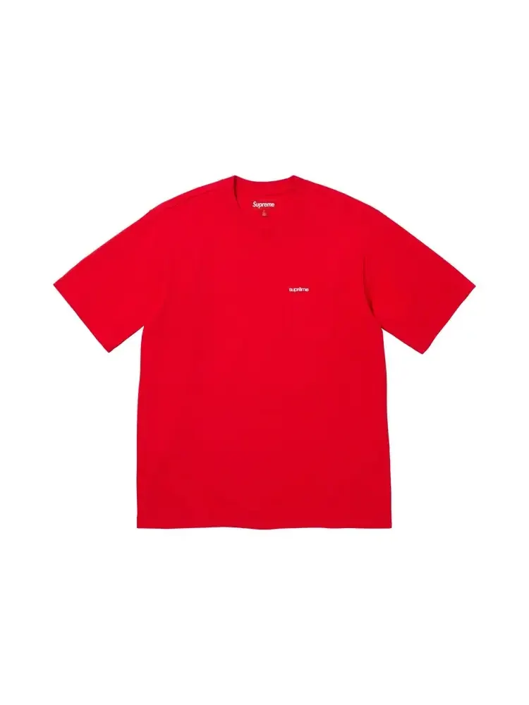 Футболка Supreme с коротким рукавом и карманом