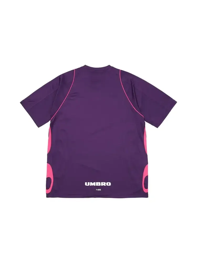 Футболка Supreme x Umbro Old English Jersey — изображение 2 из 2, фиолетовый