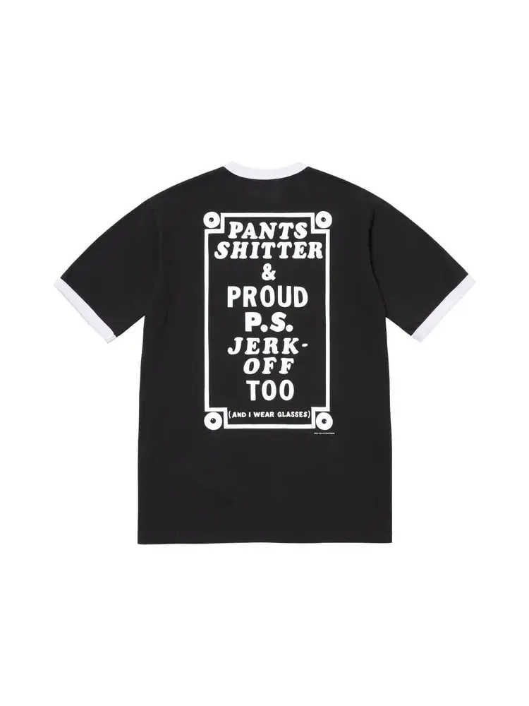 Футболка Supreme x Mike Kelley Ringer Tee — изображение 2 из 2, черный