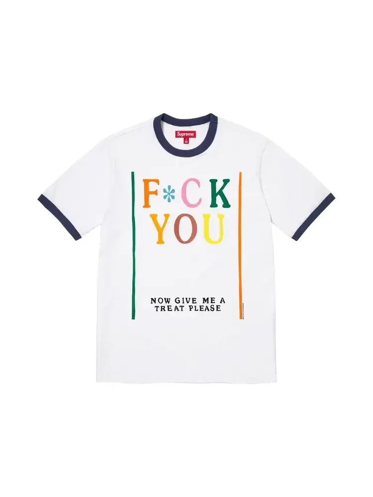 Футболка Supreme x Mike Kelley Ringer Tee