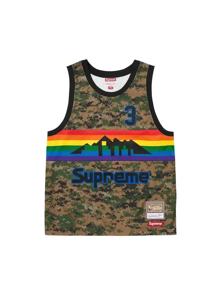 Футболка Supreme x Mitchell & Ness Teams Jersey
