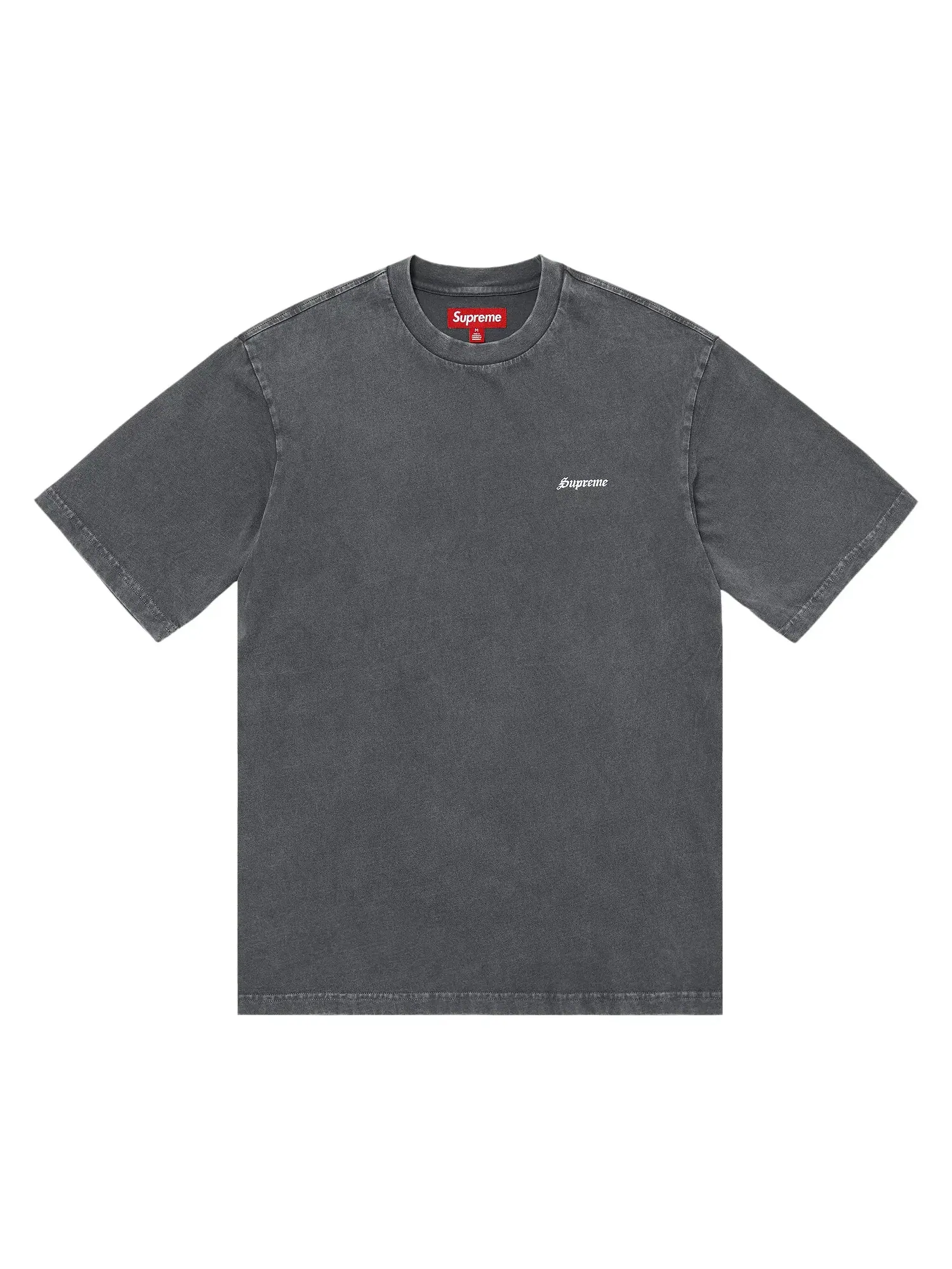 Футболка Supreme с коротким рукавом, выстиранная