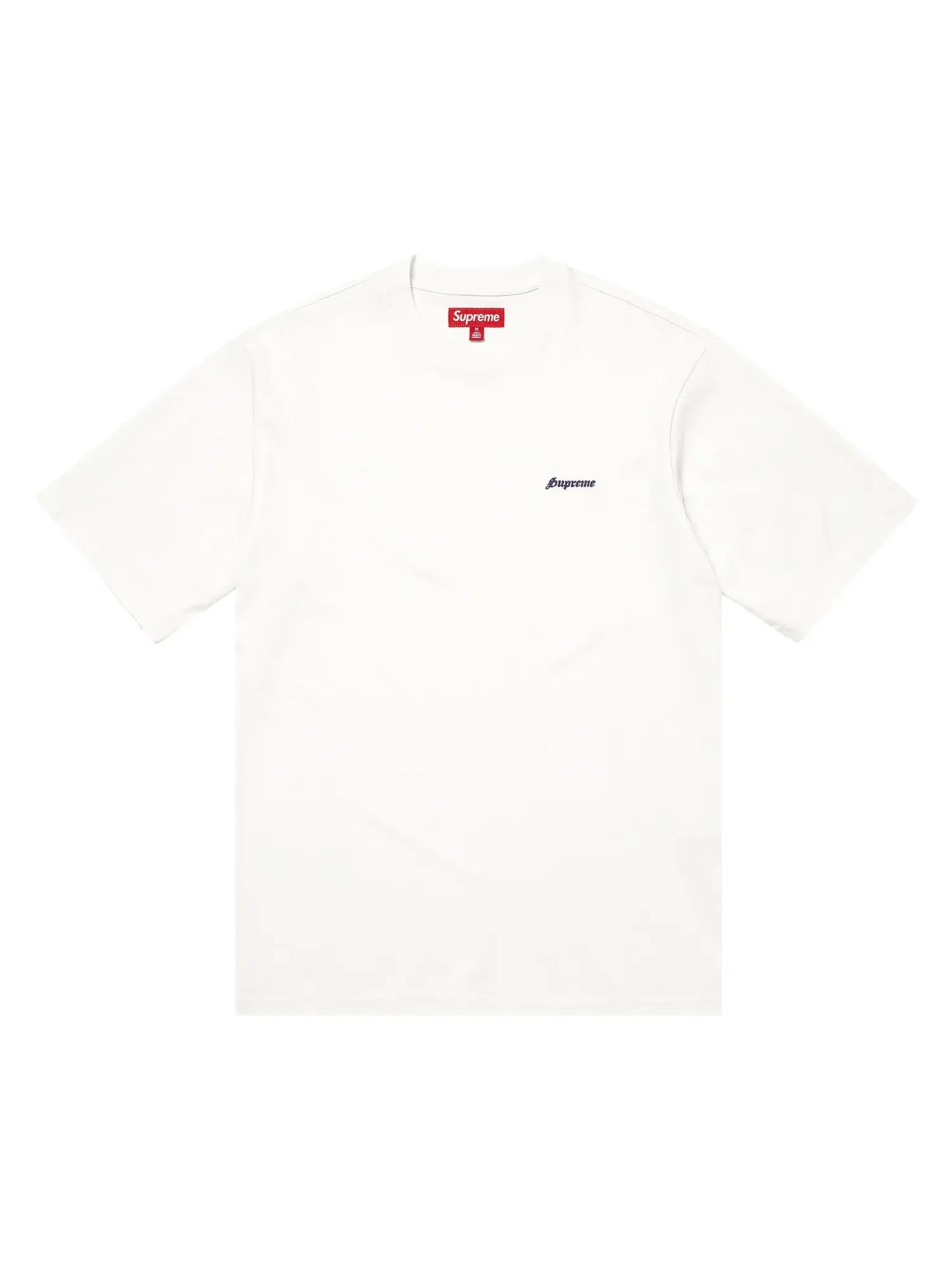 Футболка Supreme с коротким рукавом, выстиранная