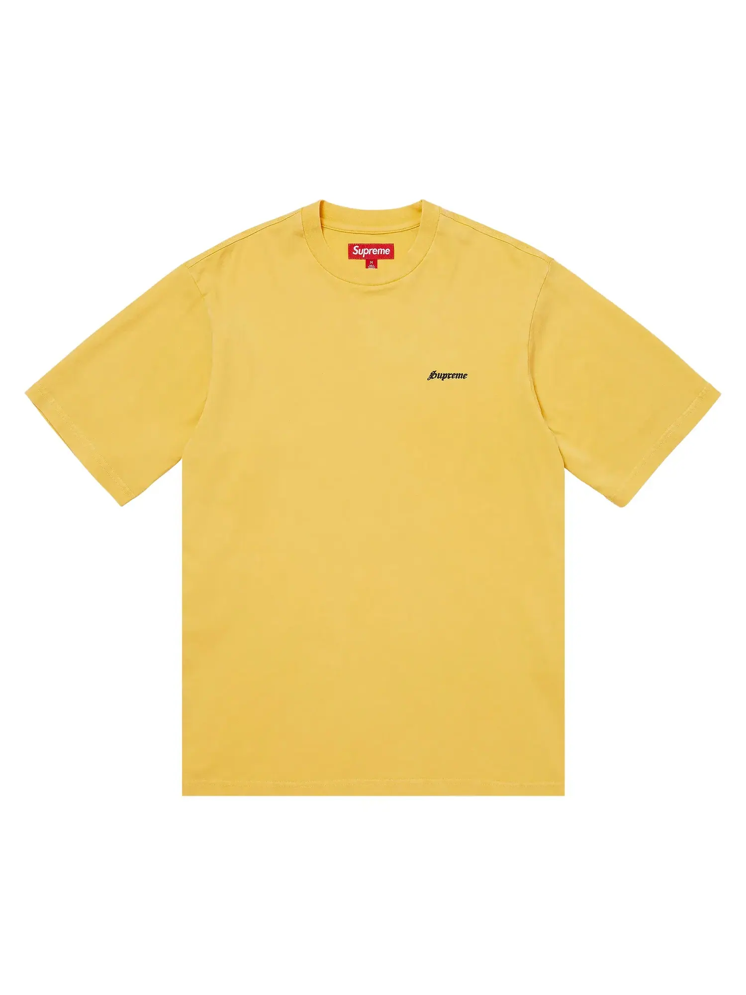 Футболка Supreme с коротким рукавом, выстиранная