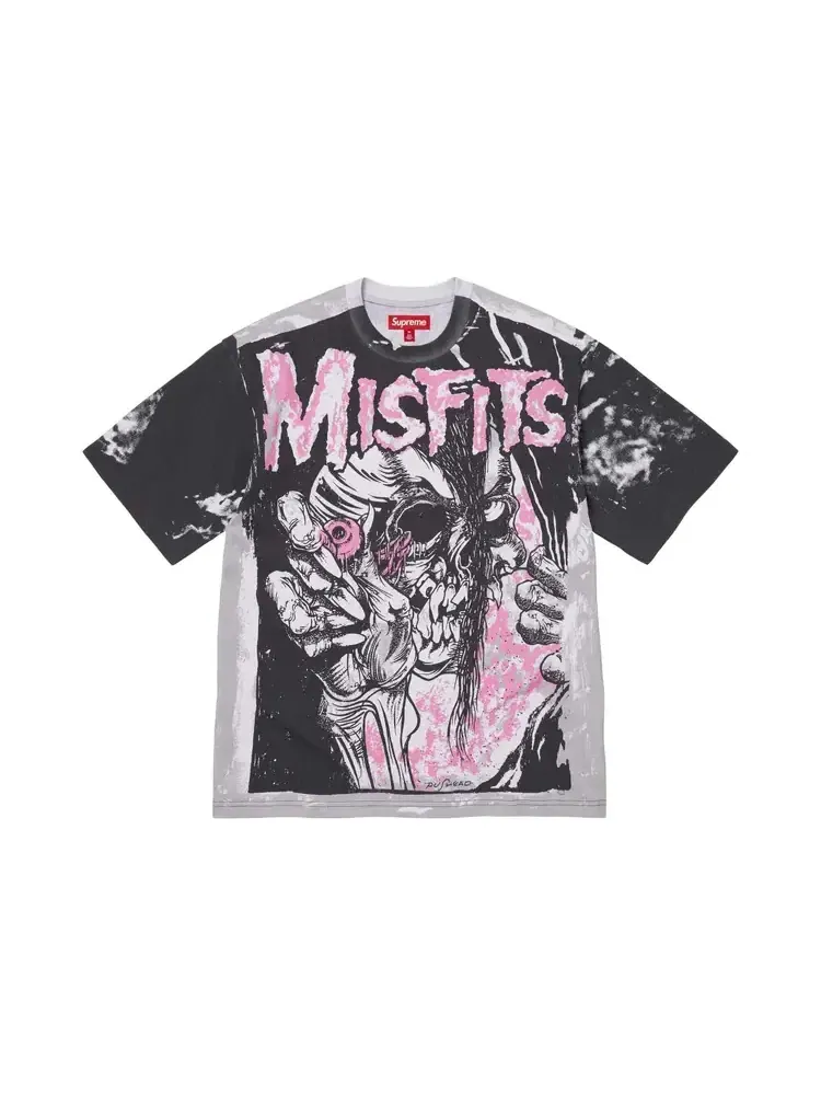 Футболка с коротким рукавом Supreme x The Misfits — изображение 1 из 2, белый