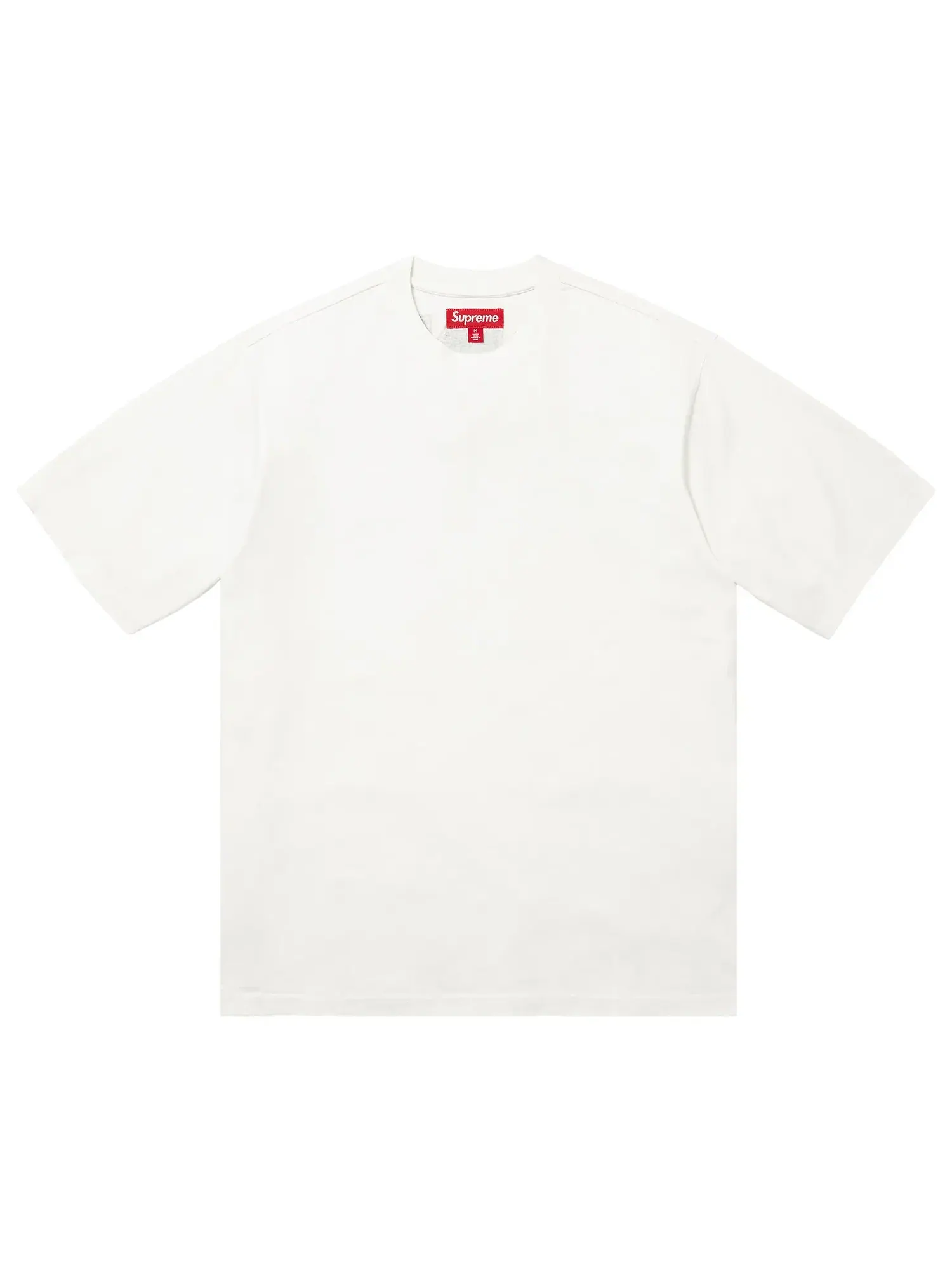 Футболка Supreme с коротким рукавом и стразами — изображение 1 из 2, белый