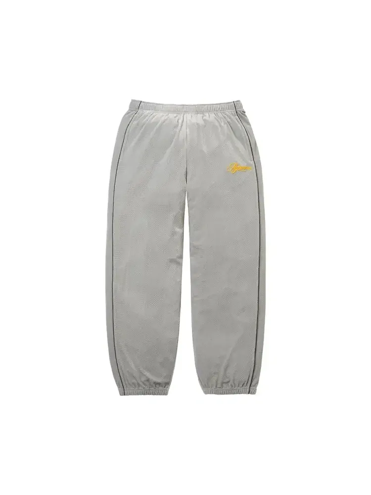 Спортивные брюки Supreme Velour Mesh Track Pant — изображение 1 из 2, серебряный
