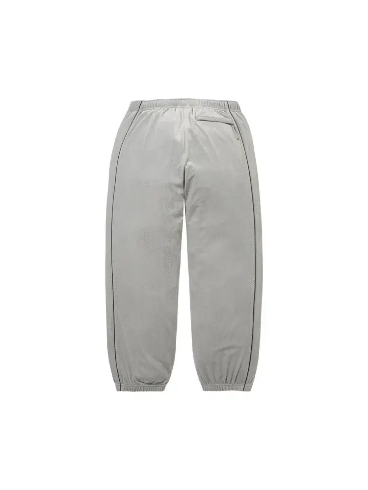 Спортивные брюки Supreme Velour Mesh Track Pant — изображение 2 из 2, серебряный