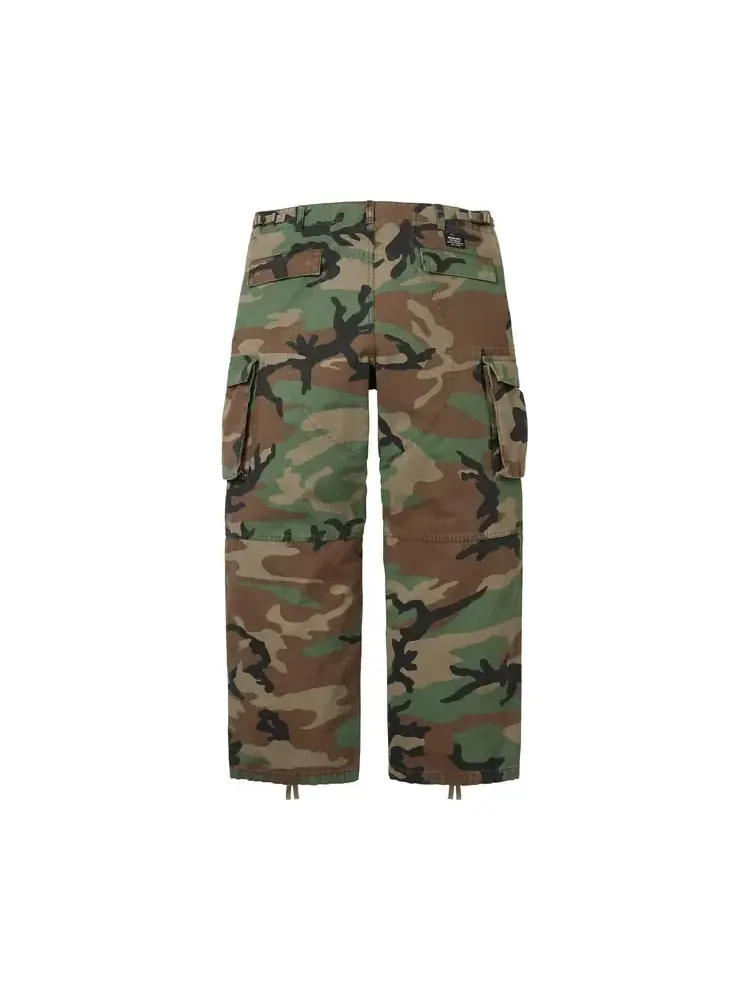 Брюки-карго Supreme 'Woodland Camo' — изображение 2 из 2, коричневый