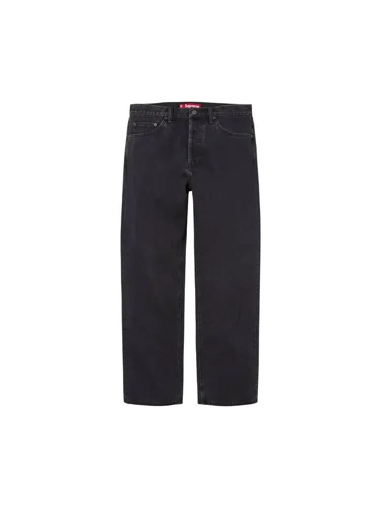 Джинсы Supreme Regular Jean 'Black' — изображение 1 из 2, черный
