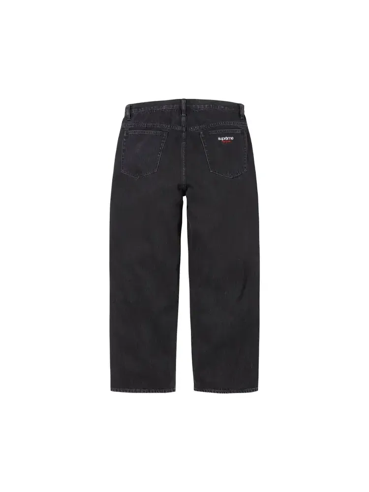 Джинсы Supreme Baggy Jean 'Black' — изображение 2 из 2, черный