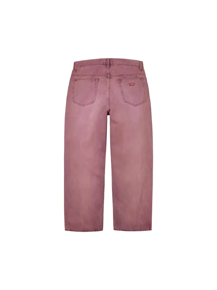 Джинсы Supreme Baggy Jean 'Overdyed Purple' — изображение 2 из 2, фиолетовый
