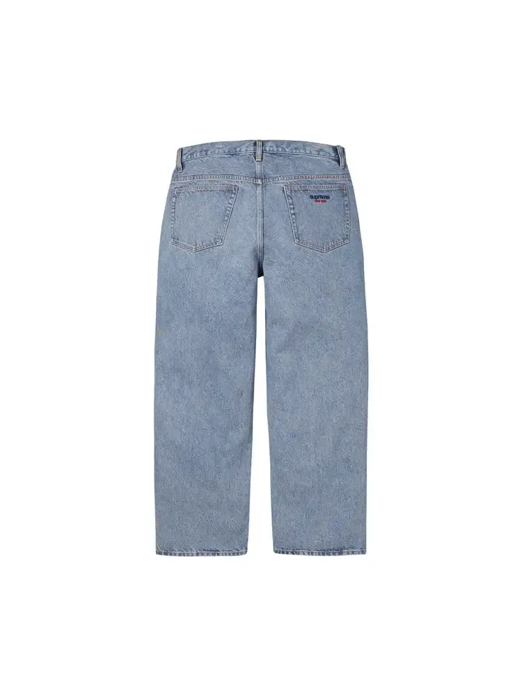 Джинсы Supreme Baggy Jean цвета «выстиранный индиго» — изображение 2 из 2, синий