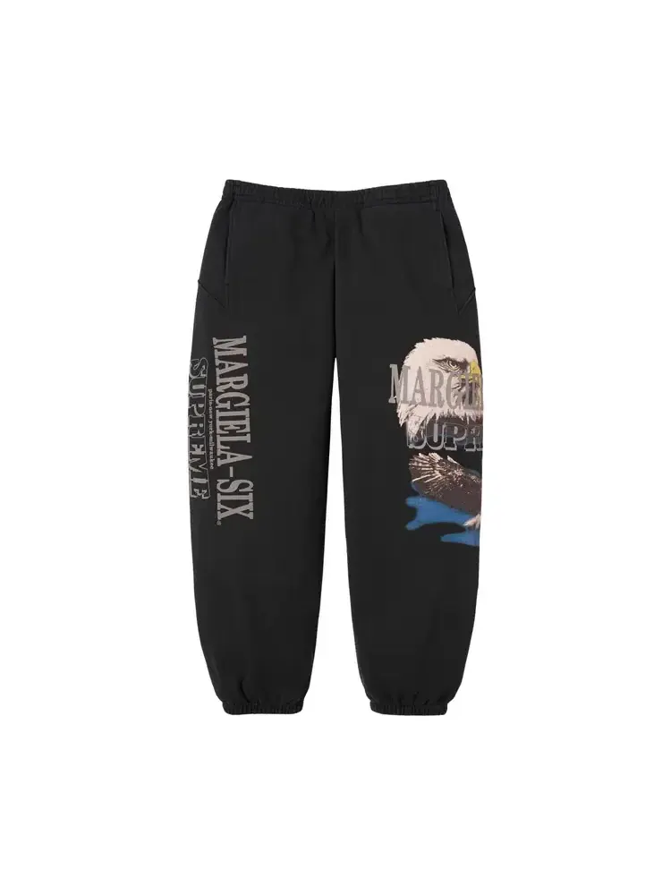 Спортивные штаны Supreme x MM6 Maison Margiela Eagle — изображение 1 из 2, черный
