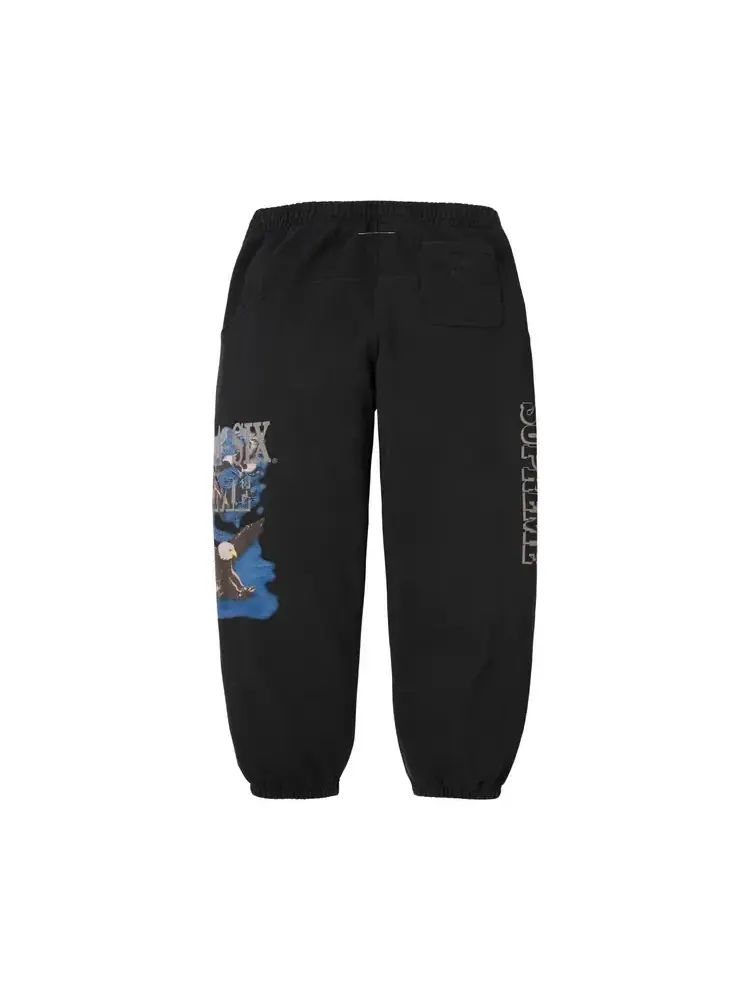 Спортивные штаны Supreme x MM6 Maison Margiela Eagle — изображение 2 из 2, черный