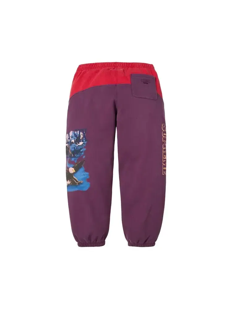 Спортивные штаны Supreme x MM6 Maison Margiela Eagle — изображение 2 из 2, фиолетовый