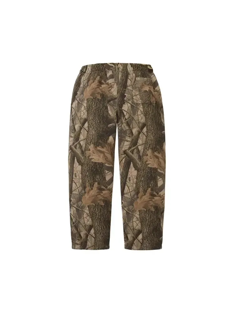 Спортивные штаны Supreme Small Box с завязками, камуфляж Realtree Hardwoods — изображение 2 из 2, коричневый