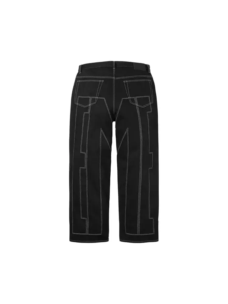 Джинсы багги Supreme Inset Sellout — изображение 2 из 2, черный