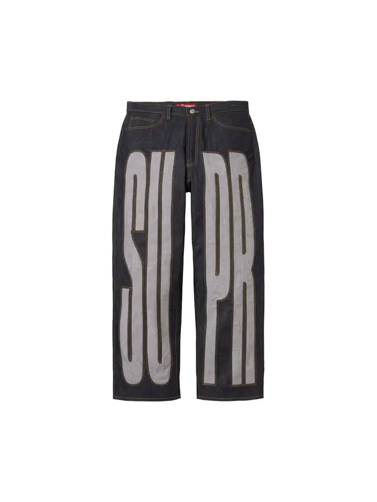 Джинсы багги Supreme Inset Sellout — изображение 1 из 2, черный