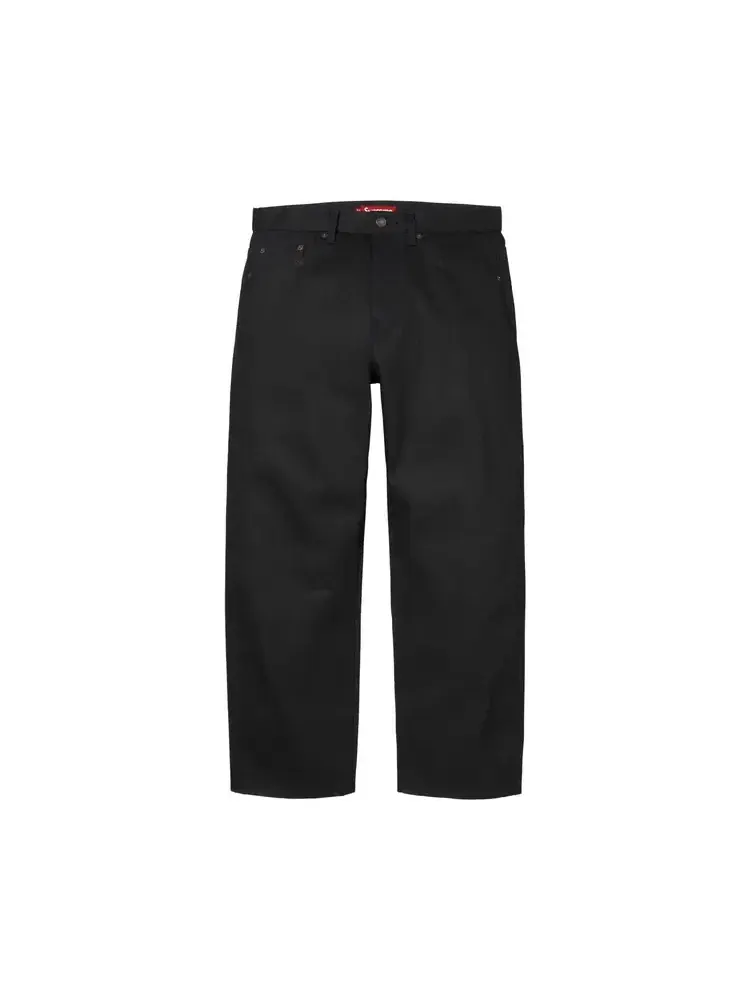 Джинсы прямые Supreme Rigid Loose Fit Selvedge Jean — изображение 1 из 2, черный