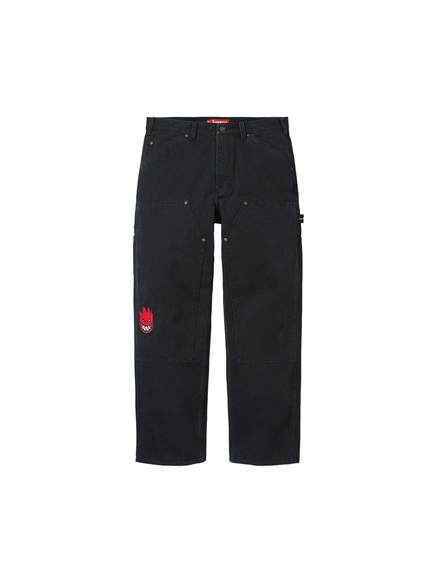 Брюки Supreme x Spitfire Double Knee Painter Pant — изображение 1 из 2, черный