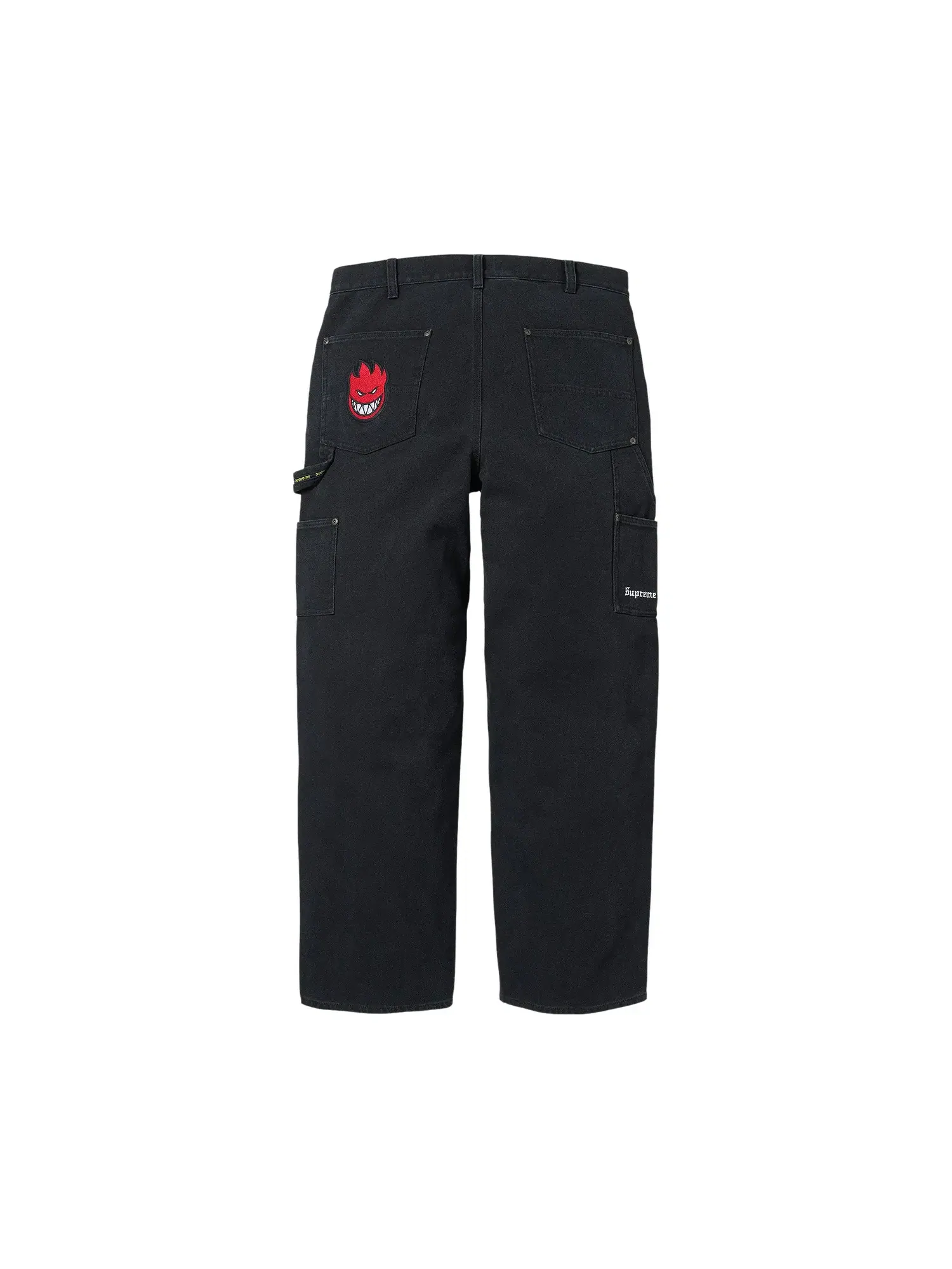 Брюки Supreme x Spitfire Double Knee Painter Pant — изображение 2 из 2, черный