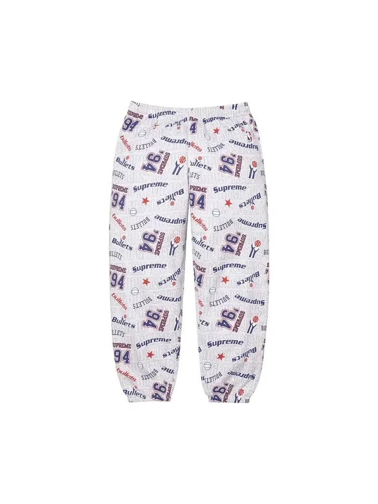 Спортивные штаны Supreme x Mitchell & Ness Teams — изображение 1 из 2, серый
