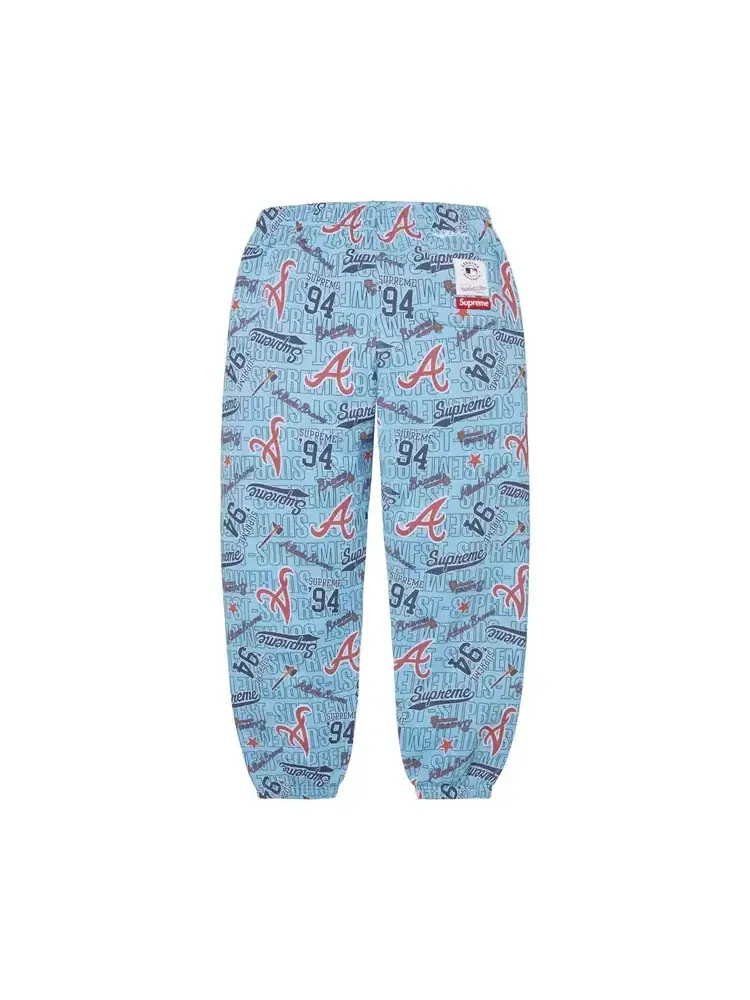 Спортивные штаны Supreme x Mitchell & Ness Teams — изображение 2 из 2, синий
