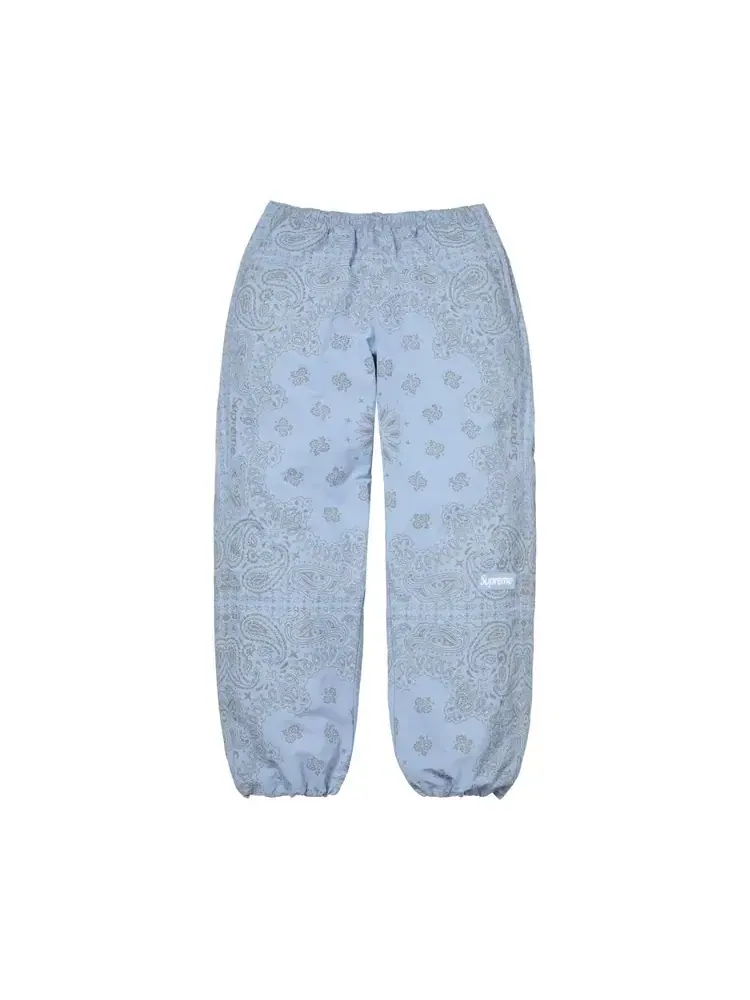 Спортивные брюки Supreme Reflective Bandana Track Pant — изображение 1 из 2, синий