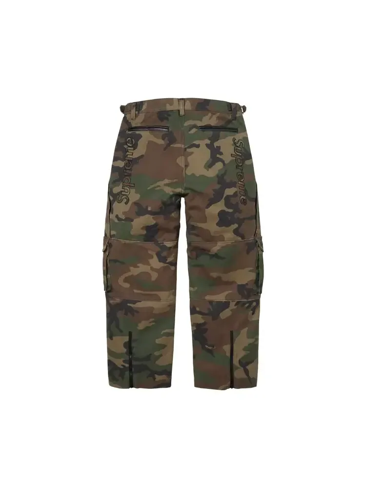 Брюки Supreme x Vanson Leathers Cordura 'Woodland Camo' — изображение 2 из 2, зеленый