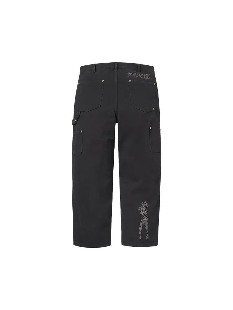 Брюки Supreme x The Great China Wall Double Knee Painter Pant — изображение 2 из 2, черный