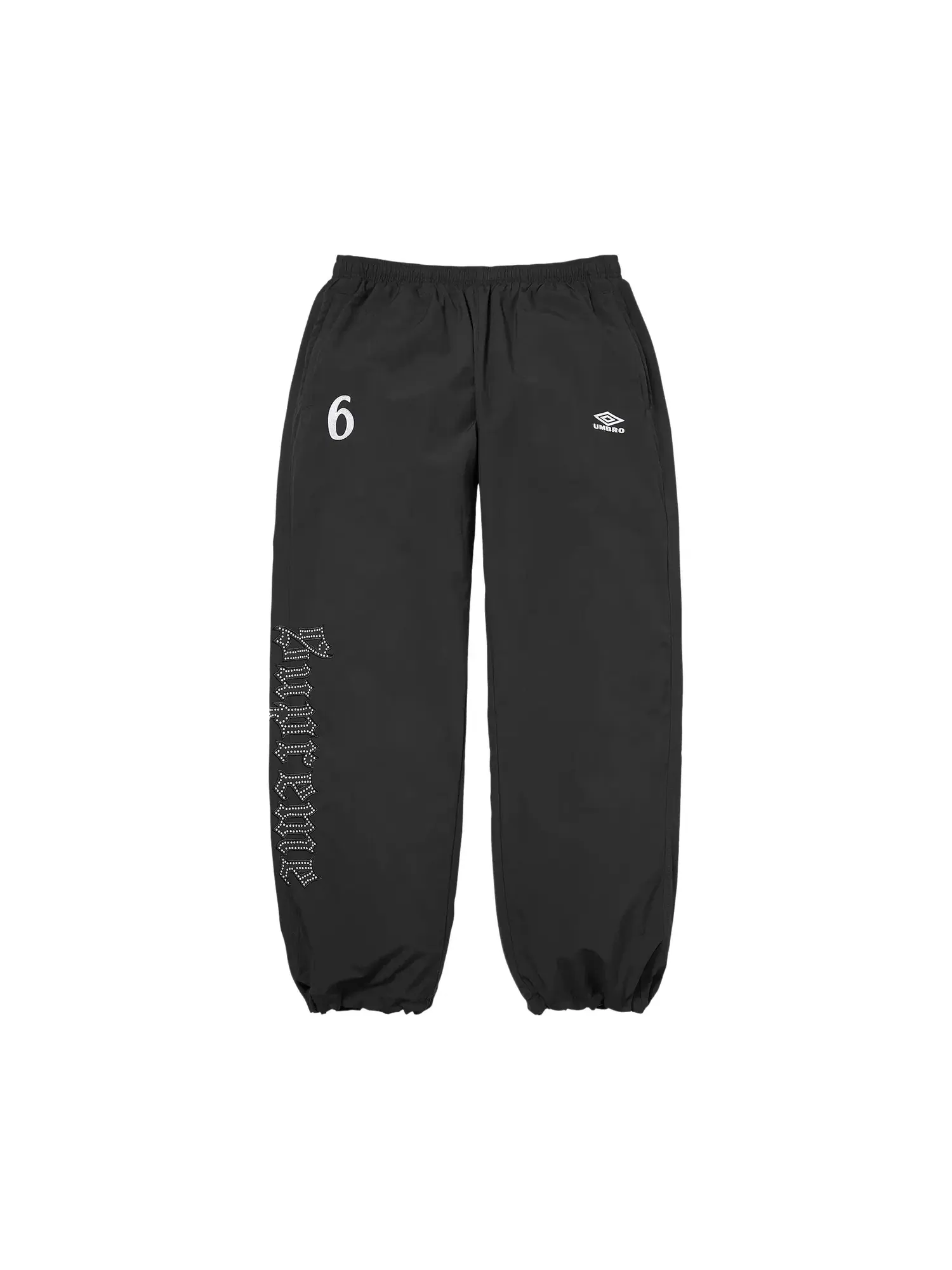 Спортивные брюки Supreme x Umbro со стразами — изображение 1 из 2, черный