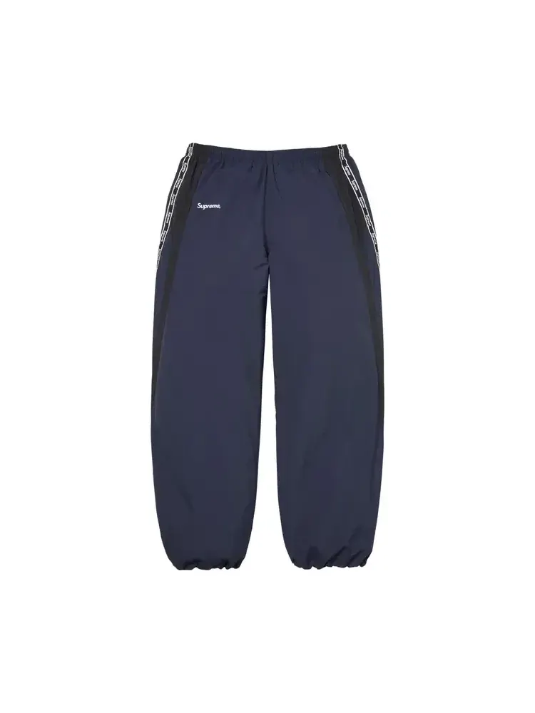 Спортивные брюки Supreme Logo Taping Track Pant — изображение 1 из 2, синий