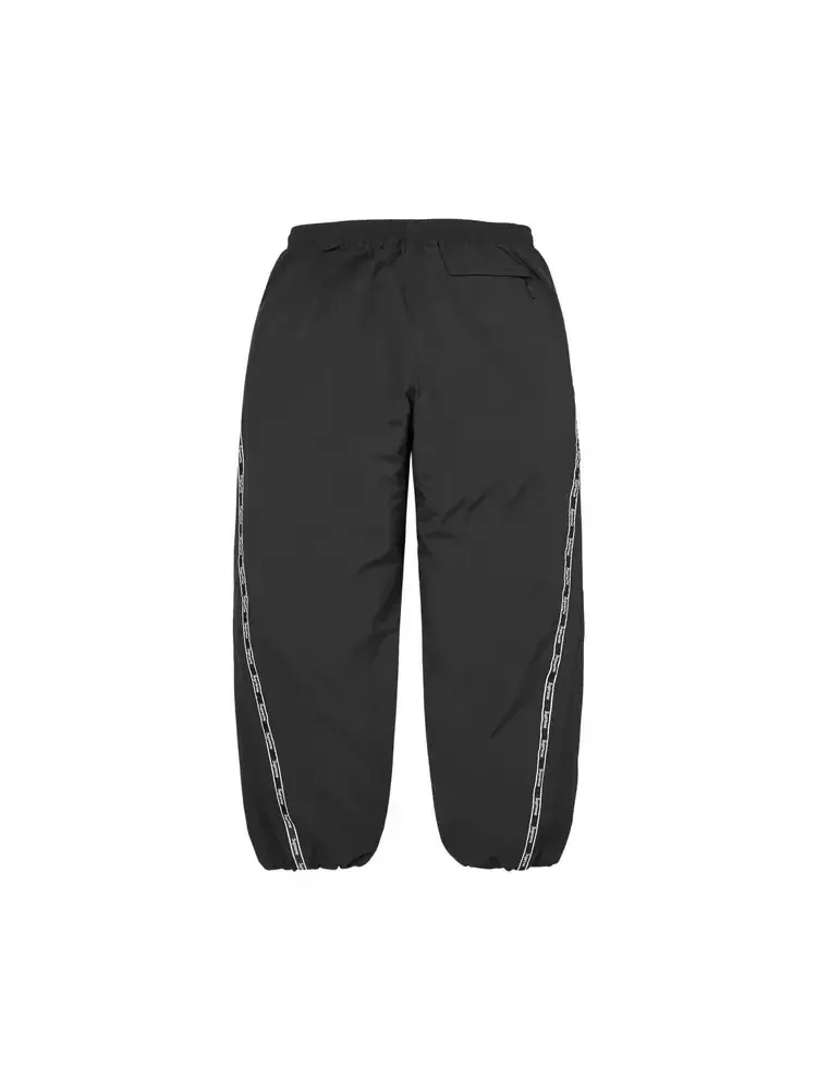 Спортивные брюки Supreme Logo Taping Track Pant — изображение 2 из 2, черный