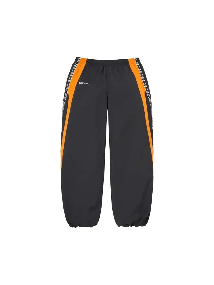 Спортивные брюки Supreme Logo Taping Track Pant — изображение 1 из 2, оранжевый