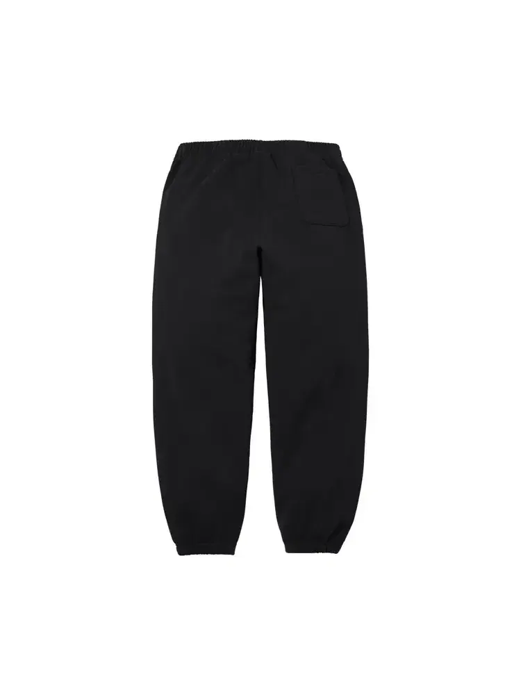 Спортивные штаны с атласной аппликацией Supreme — изображение 2 из 2, черный
