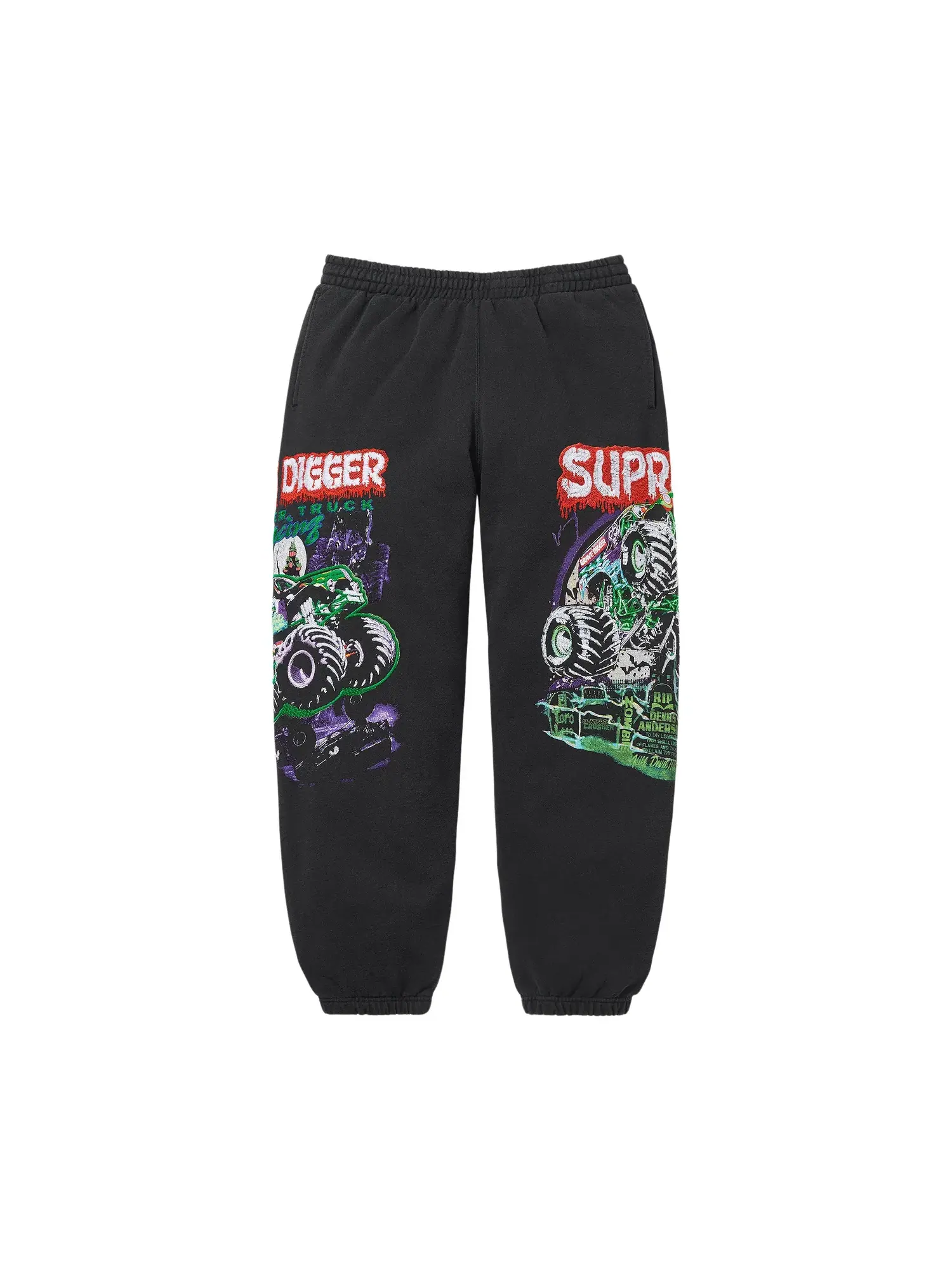 Спортивные штаны Supreme Monster Jam Grave Digger — изображение 1 из 2, черный