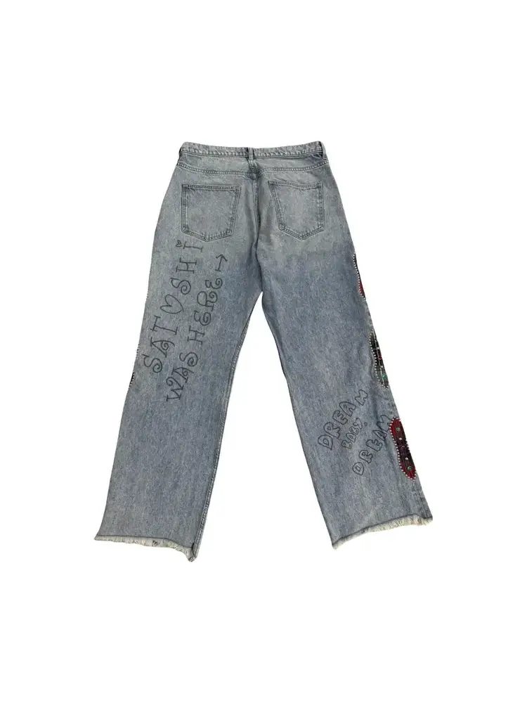Брюки Satoshi Nakamoto Nessa Pant — изображение 2 из 2, синий