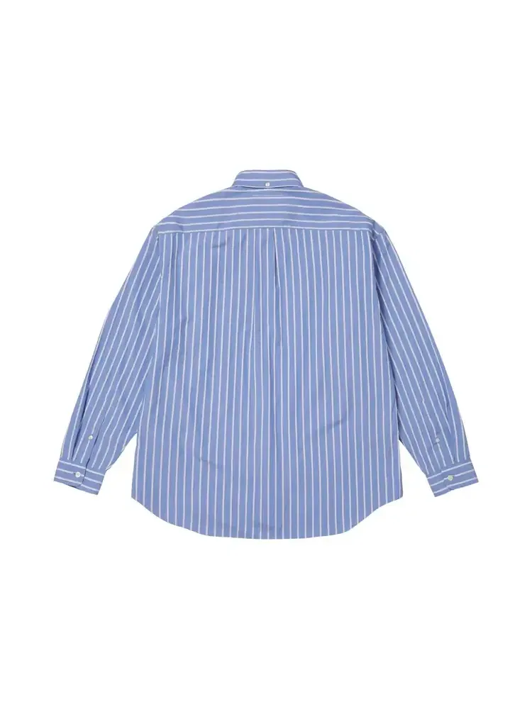 Рубашка Supreme x MM6 Maison Margiela в полоску — изображение 2 из 2, синий