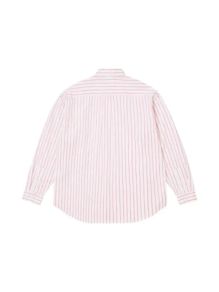 Рубашка Supreme x MM6 Maison Margiela в полоску — изображение 2 из 2, белый