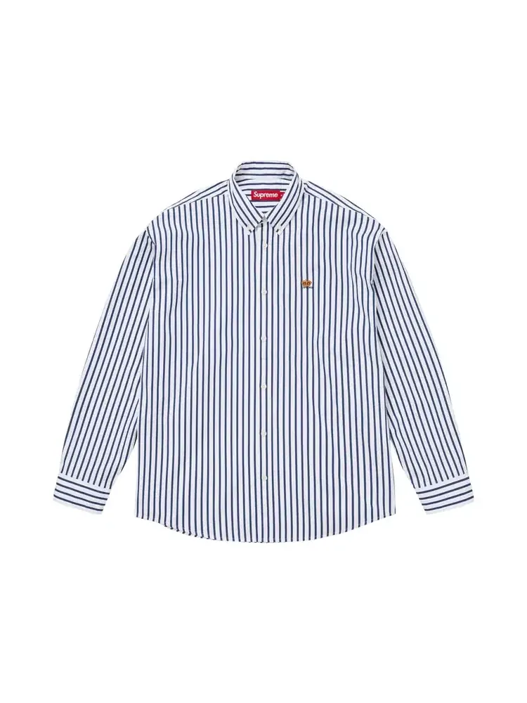 Полосатая рубашка Supreme — изображение 1 из 1, белый