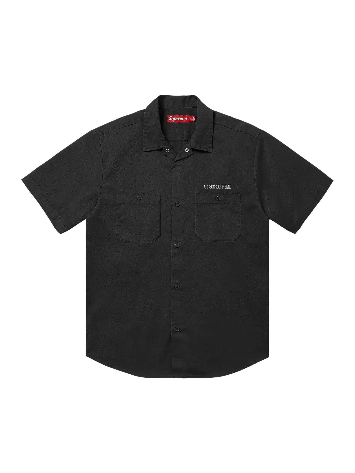 Рубашка Supreme Aoi Cyborg Short-Sleeve Work — изображение 1 из 2, черный