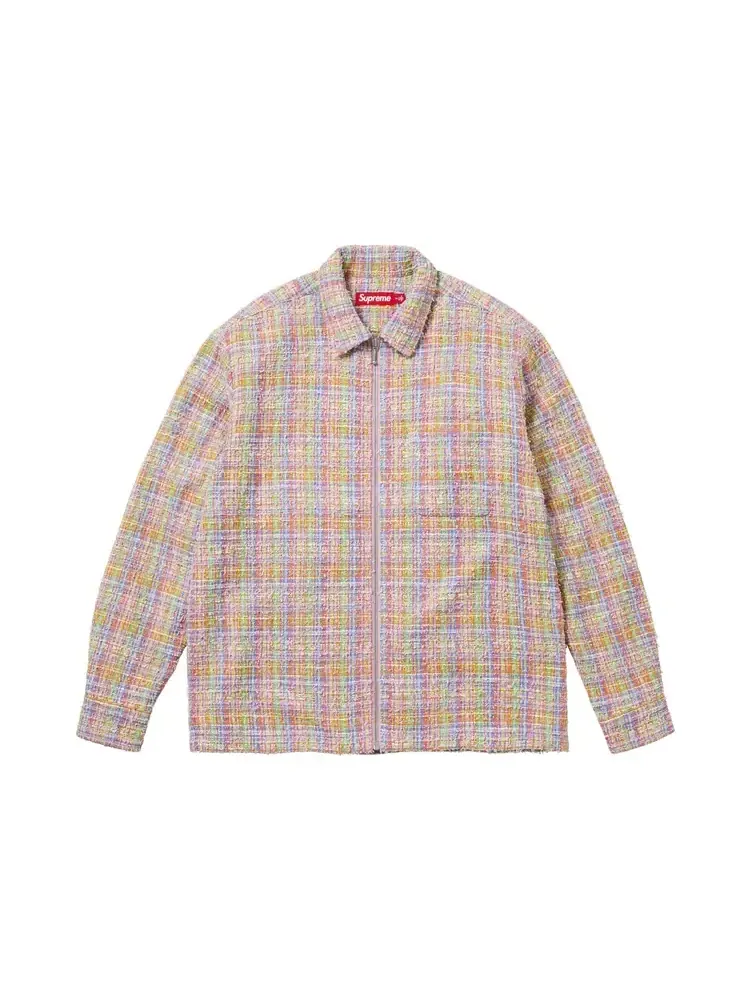 Рубашка на молнии Supreme Bouclé — изображение 1 из 1, мульти
