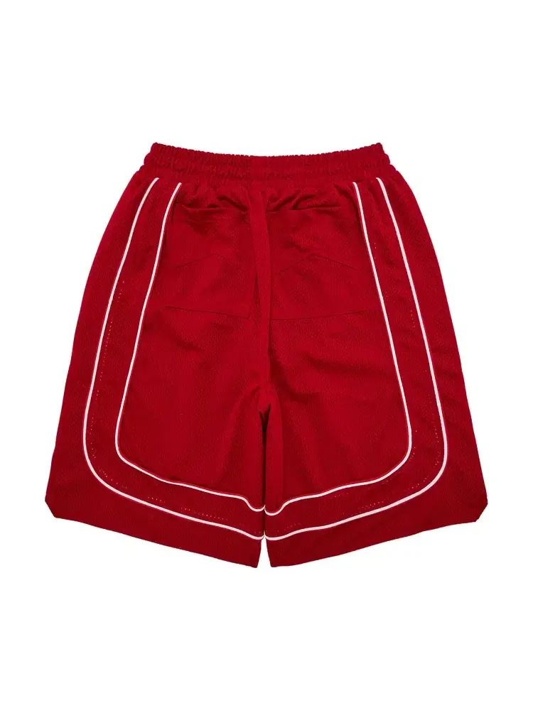 Спортивные шорты Rhude Mesh Piping Baggy Track Short — изображение 2 из 3, красный