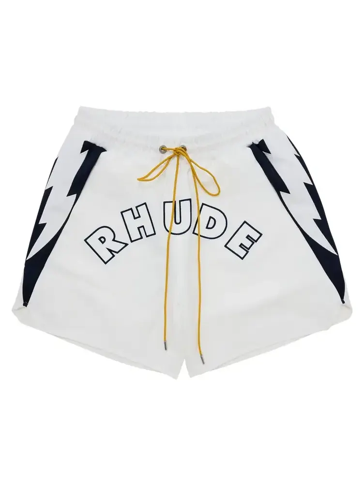 Шорты Rhude Logo Lightning — изображение 1 из 3, белый