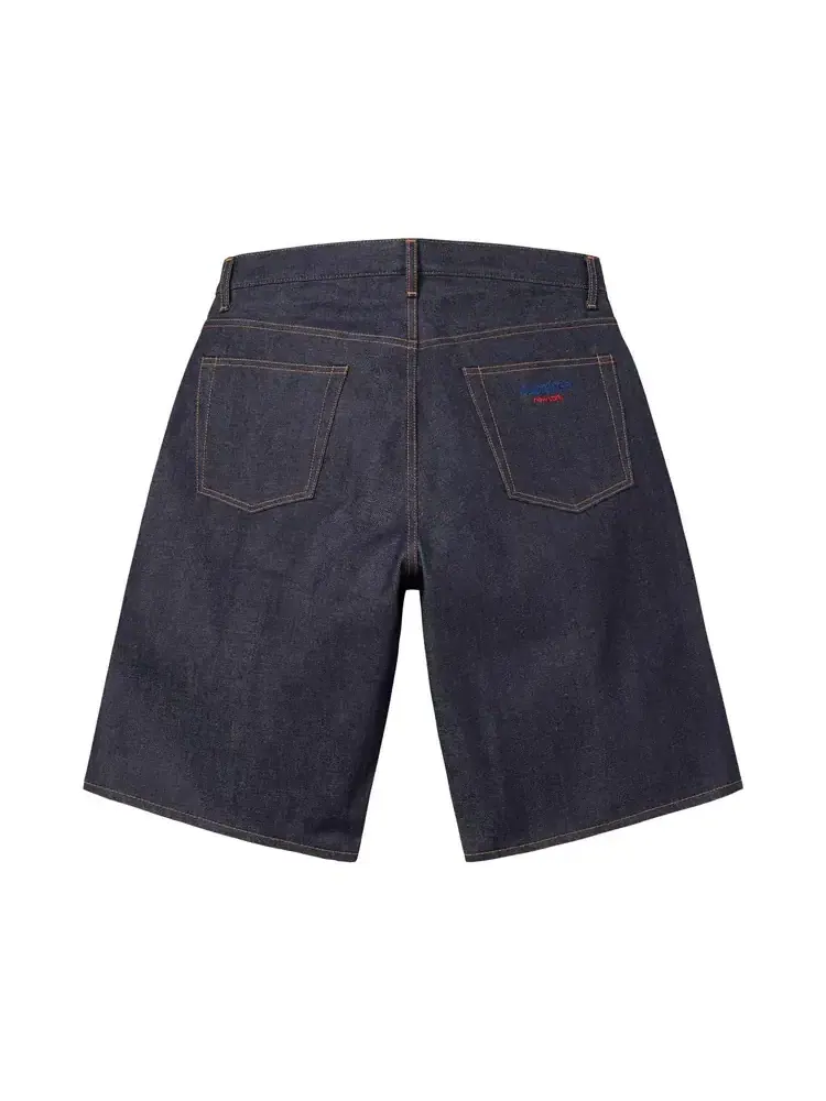 Джинсовые шорты багги Supreme Selvedge — изображение 2 из 2, синий
