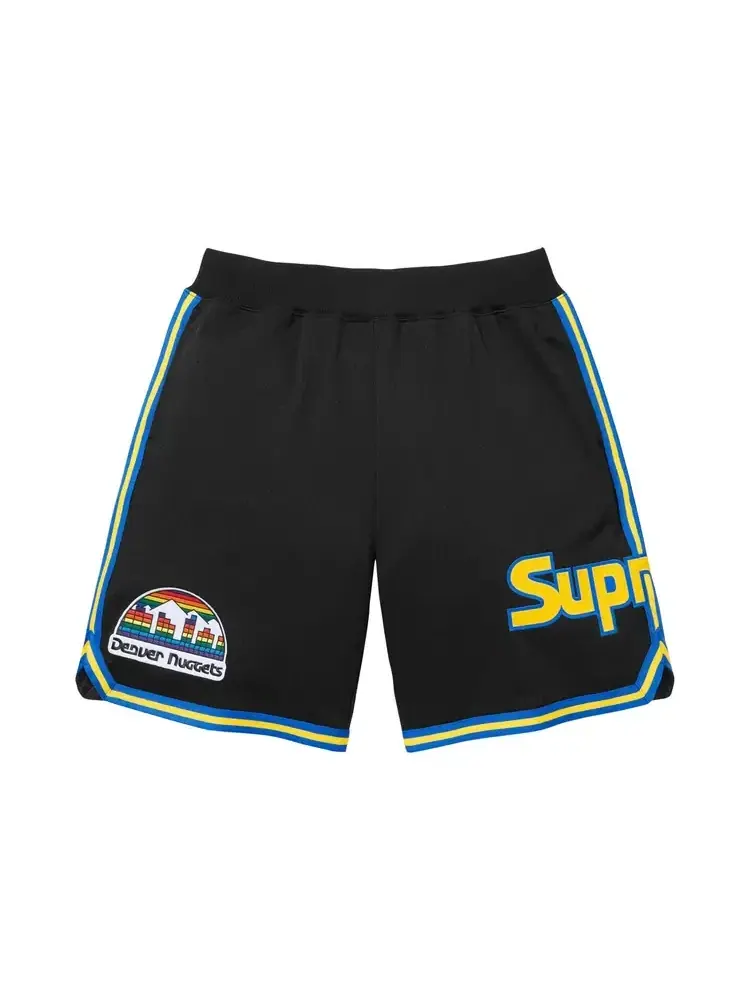 Шорты Supreme x Mitchell & Ness Teams Short — изображение 1 из 2, черный