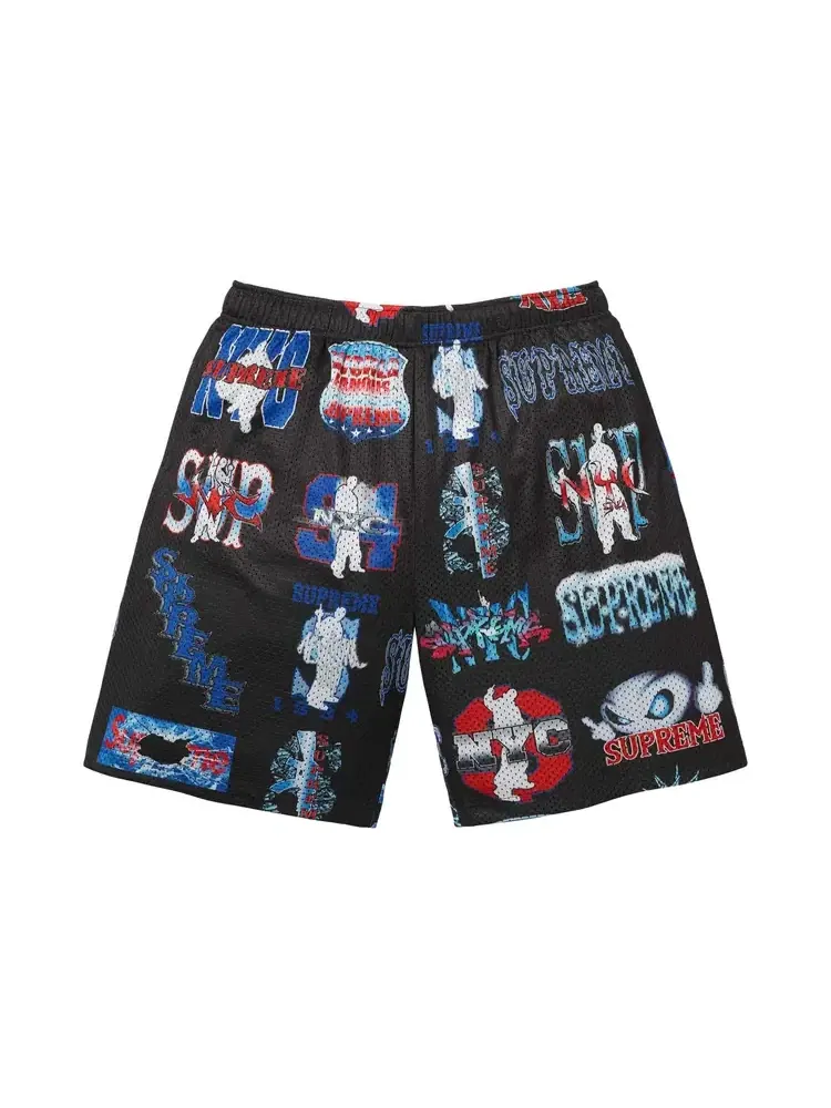 Шорты Supreme Flash Mesh Short — изображение 1 из 2, черный