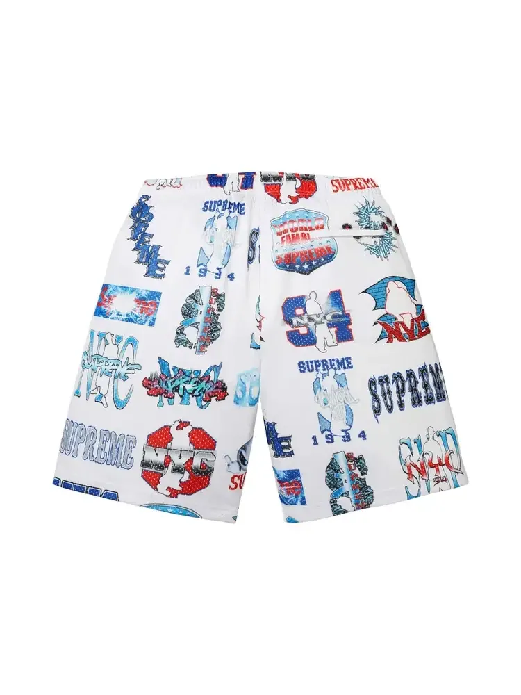 Шорты Supreme Flash Mesh Short — изображение 2 из 2, белый