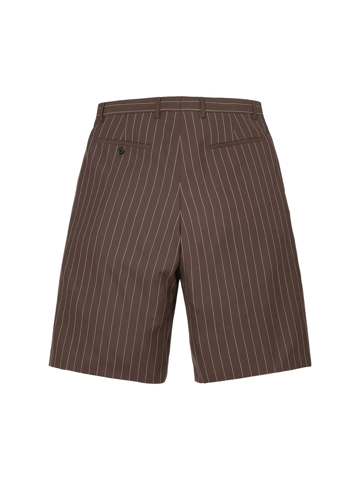 Брюки-шорты Supreme Pinstripe из шерсти — изображение 2 из 2, коричневый